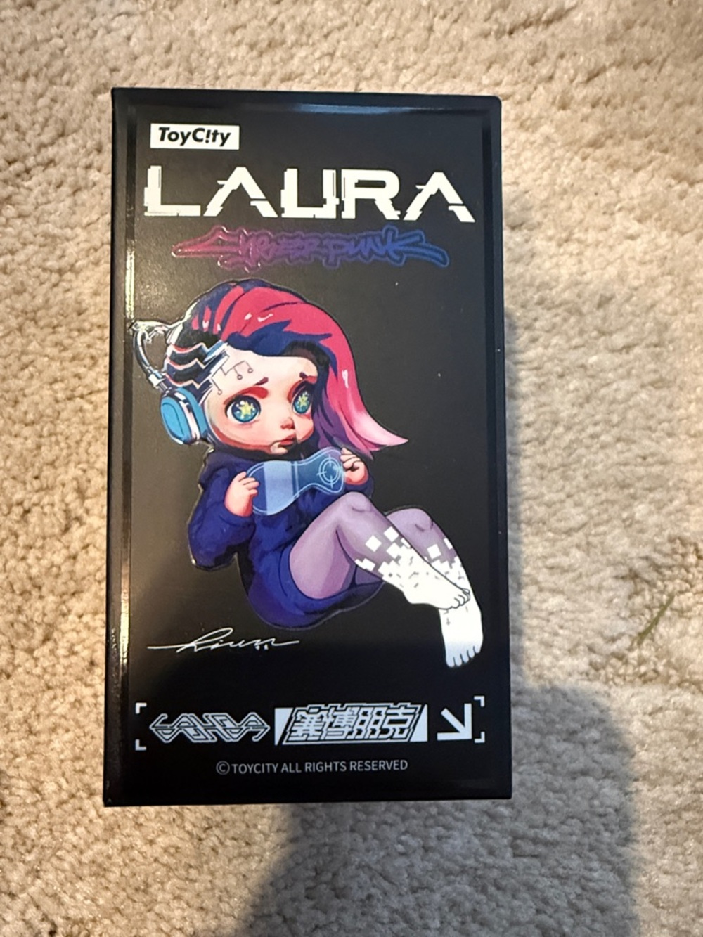 ToyCity LAURA Cyberpunk collectible blind box